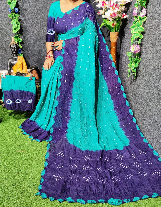 Radhe By Vip Bandhani Printed Sarees Catalog